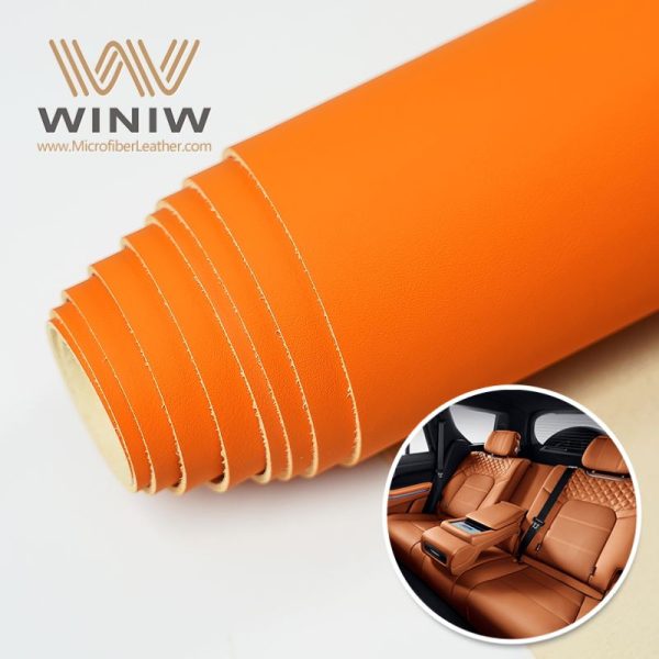 Auto Upholstery Micro PU Leather Fabric