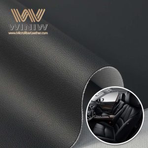 Polyester Faux Leather Fabric For Automotive Seat Material