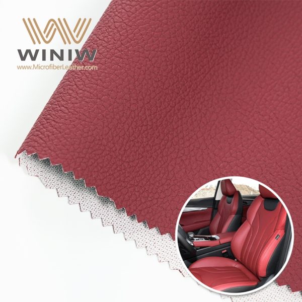 Microfober Leather Auto Upholstery Material