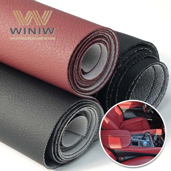 Vegan Microfiber Leather Cloth For Making Car Seats Material