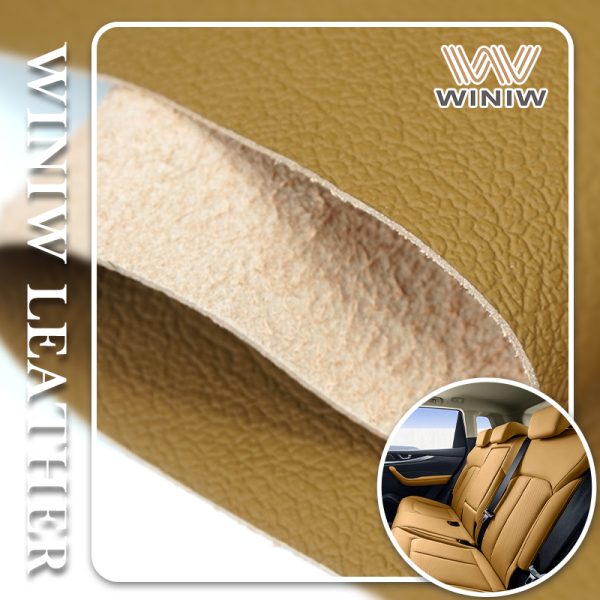 0.8mm Anti-Mildew Car Upholstery Nappa PVC Synthetic Leather Fabric - Image 5