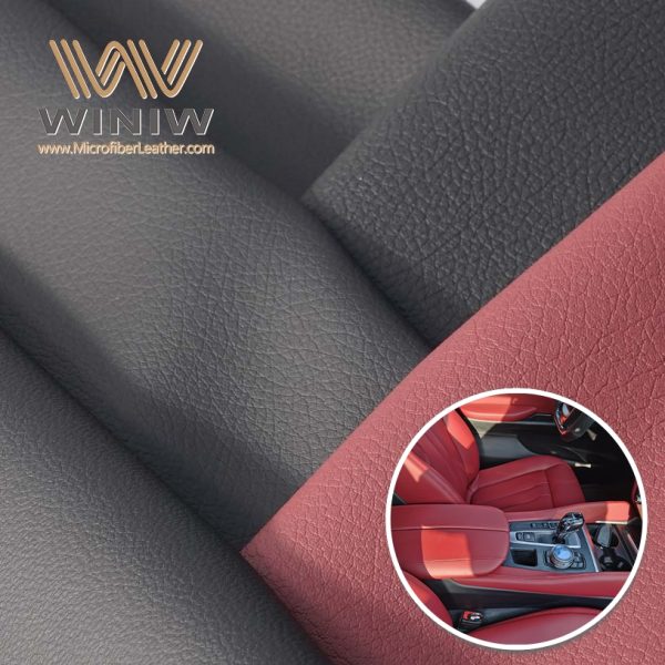Vegan Microfiber Leather Cloth For Making Car Seats Material