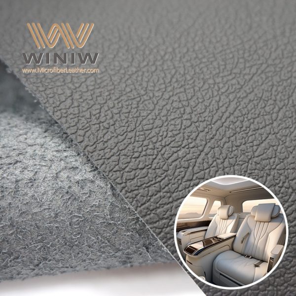 0.8mm Flame Retardant Custom Pu Leather Automotive Upholstery - Image 5
