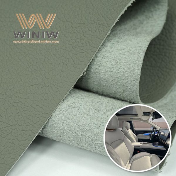 Vegan Microfiber Leather Cloth For Making Car Seats Material