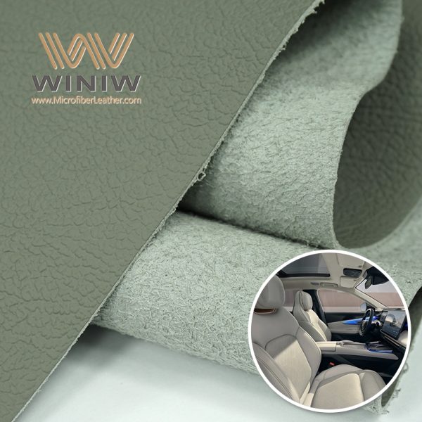 0.8mm Wind Proof Faux Polyurethane Leather Car Upholstery Material - Image 5