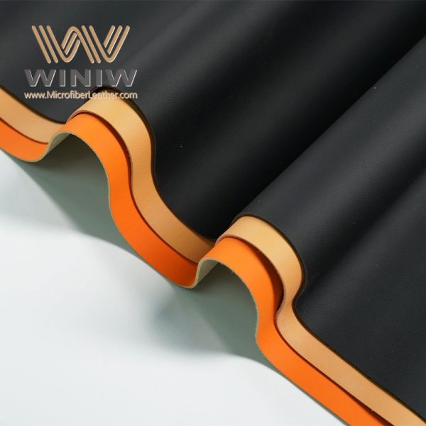 1.2mm Micro Synthetic Headliner Leather Fabrics Auto Upholstery Leather - Image 4