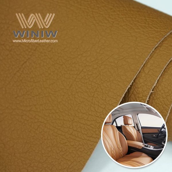 1.0mm Abrasion-Resistant Micro Fiber Leather Auto Upholstery Fabric - Image 5