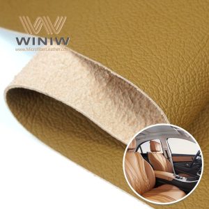 Micro Fiber Leather Auto Upholstery Fabric