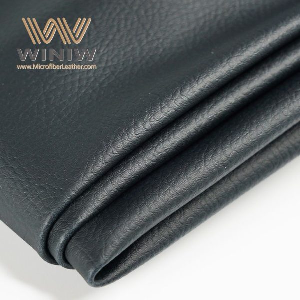 1.2mm Black Micro Headliner Fabric Upholstery Leather For Cars - Image 4