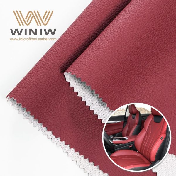 Microfober Leather Auto Upholstery Material