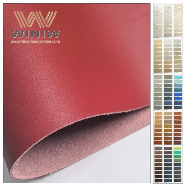 1.0mm Waterproof Making Automotive Interior Pu Microfiber Cloth - Image 4