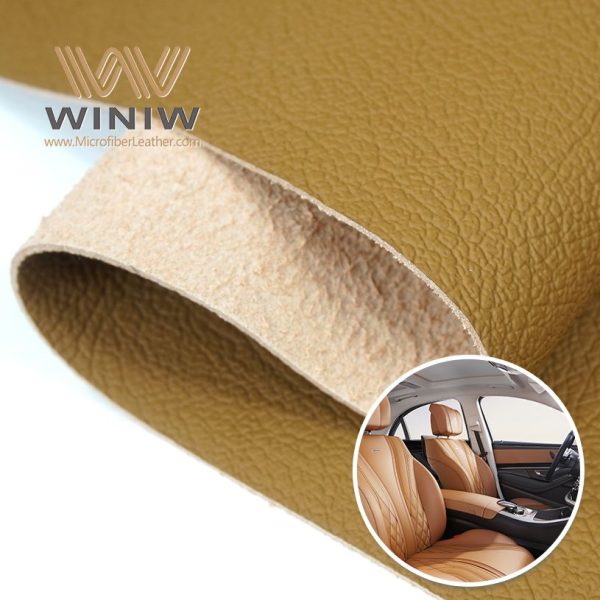 Vegan Microfiber Leather Cloth For Making Car Seats Material