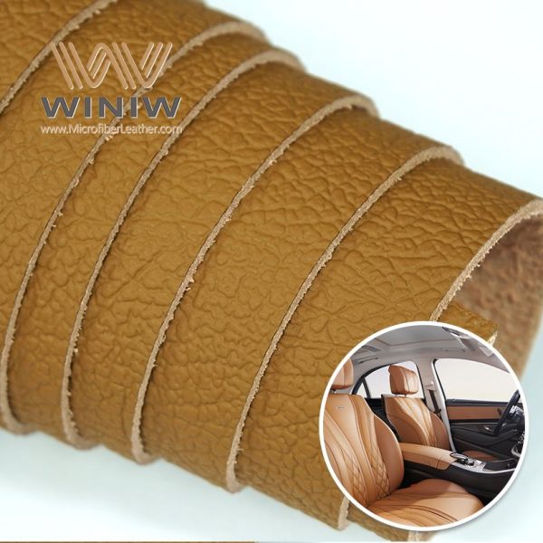 1.2mm Anti-Mildew Micro Fiber Artificial Leather Auto Upholstery Fabric - Image 5