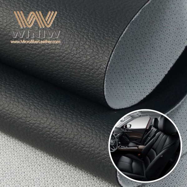 0.5mm Design And Style Automotive Upholstery Microfiber Embossed Leather - Image 5