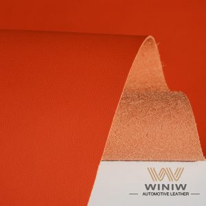 Brown Leather Fabric Supplier