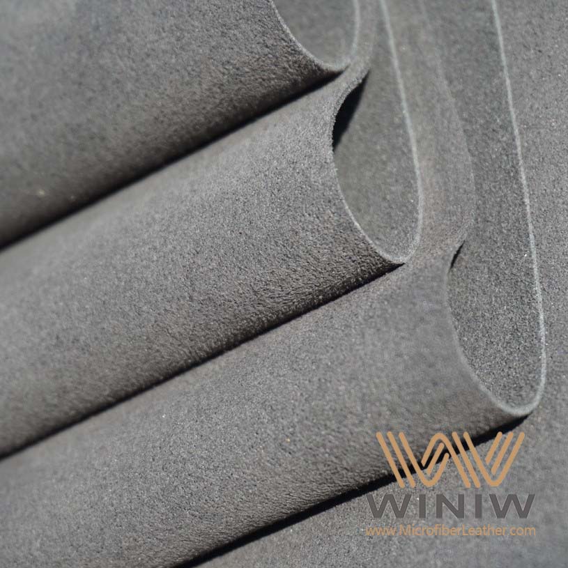 Alcantara Polyurethane Material Waterproof Factory suede fabric is a popular choice for car interiors due to its high.