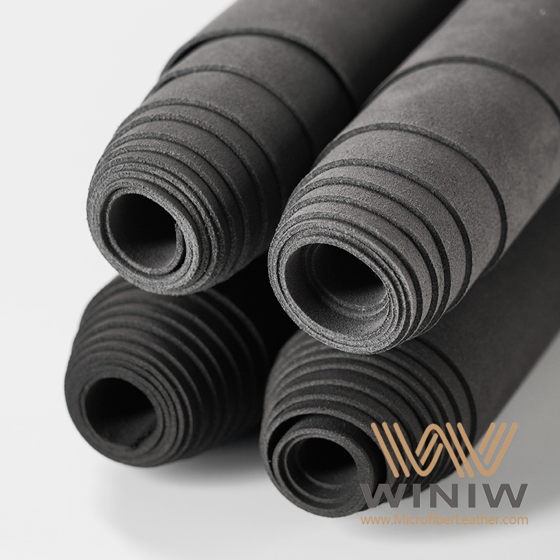This fabric is composed of polyester fibers that are blended together to create a flexible and durable material