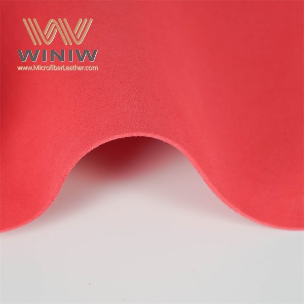 Red Suede Headliner Material Alcantara Interior Leather For Cars - Image 3
