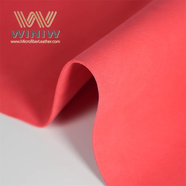 Red Suede Headliner Material Alcantara Interior Leather For Cars - Image 4