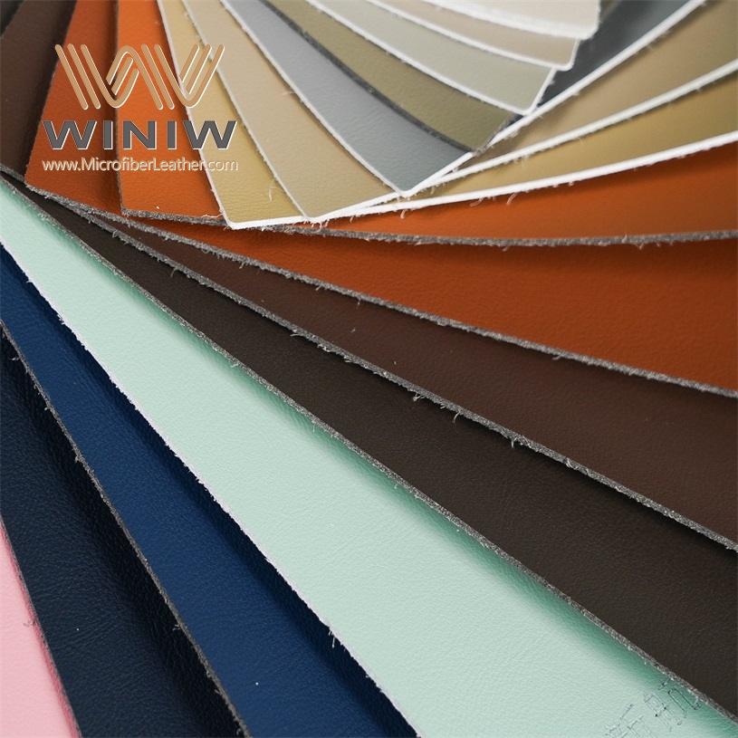 Quality vehicle upholstery material - Microfiber Suede Fabric Shoes Materials Manufacturer