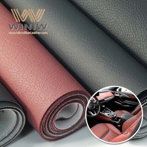 Automotive Synthetic Nappa Leather Fabric