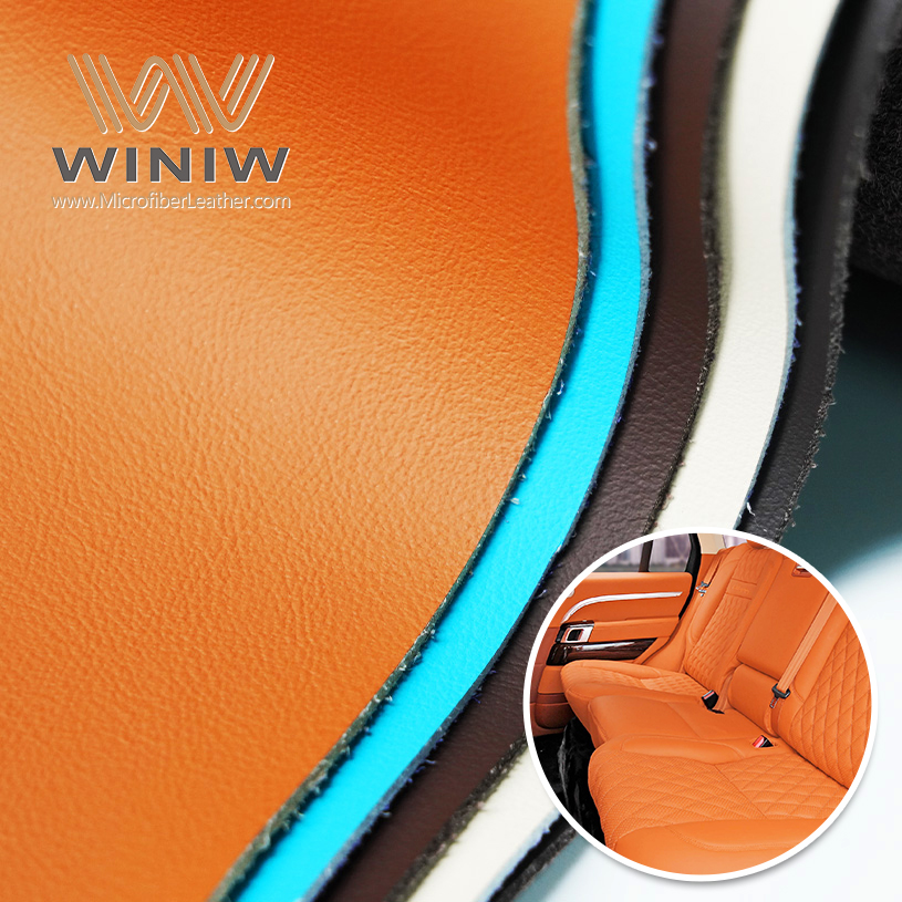 High quality automotive material - Demetra Vegan Leather Manufacturer, Red Leather Interior For Cars Factory