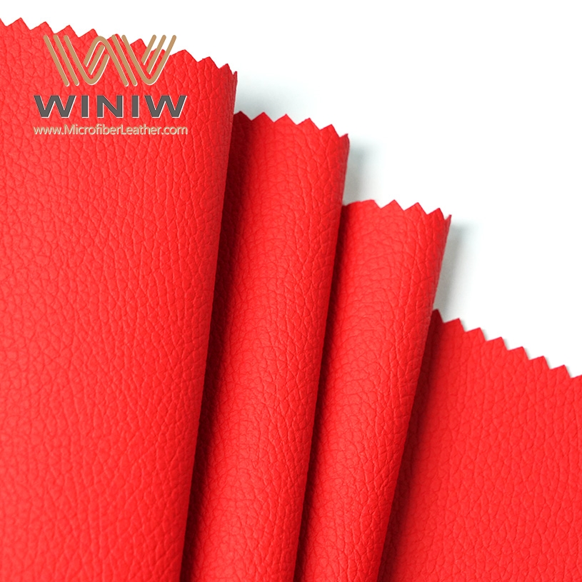 Quality vehicle upholstery material - Red Leather Interior For Cars Factory, Demetra Vegan Leather Manufacturer
