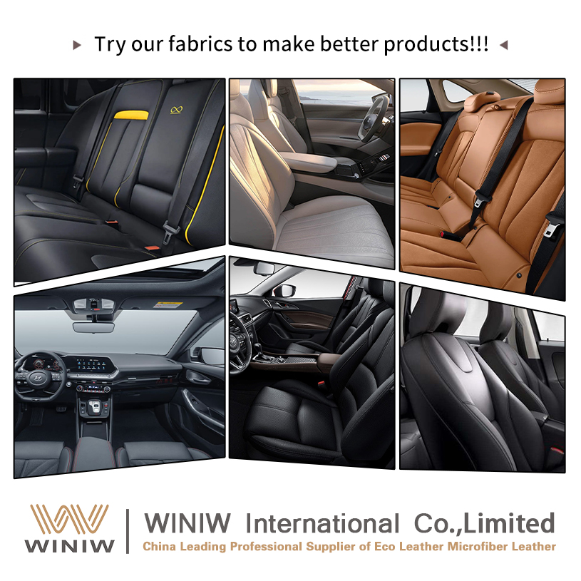 -In conclusion, the use of tear-resistant leatherette fabric Nappa microfiber leather in car seats making is a.