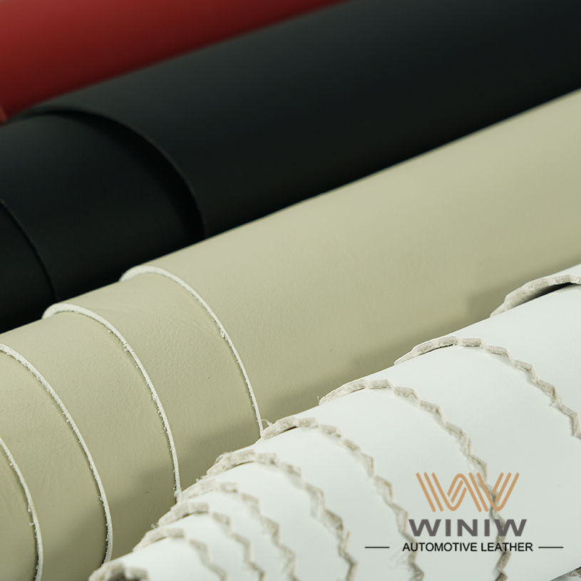 Premium leather product - Red Leather Interior For Cars Factory